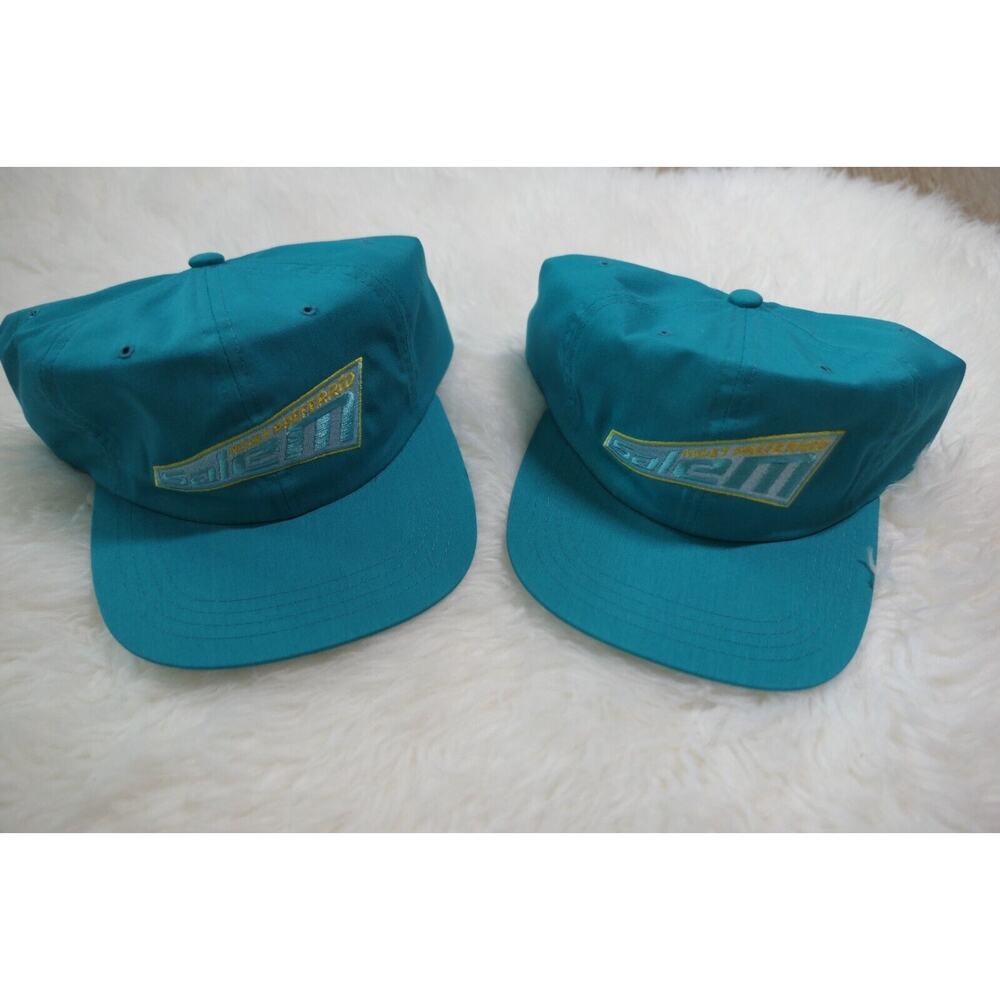 Lot of 2 - NWOT VINTAGE Most Preferred SALEM CIGARETTE Adjustable Baseball Hat